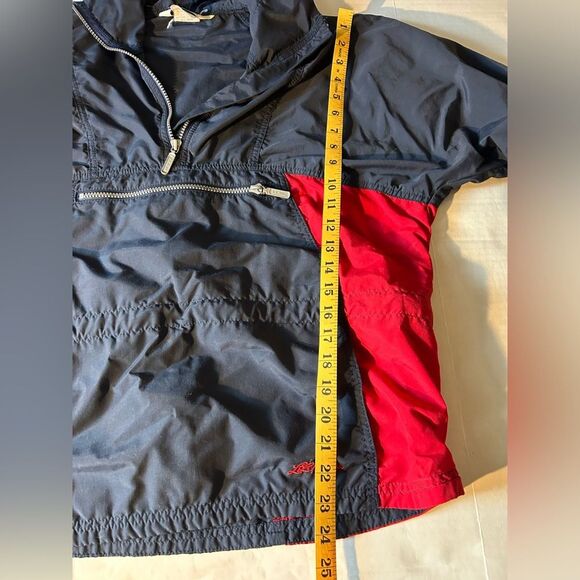 Vintage LL Bean womens Pullover Jacket with Hood Size MP - Picture 7 of 7